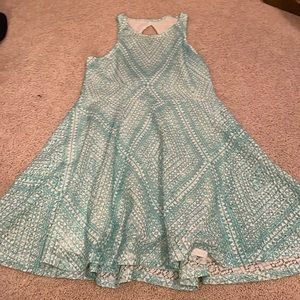 Juniors Teal Dress